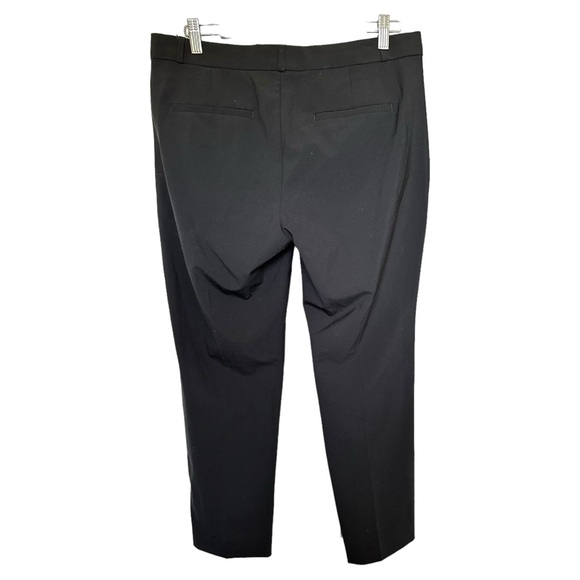 Banana Republic Ryan Slim Straight Fit Washable Wool Blend Pants Black  8 Short - Picture 5 of 14